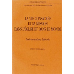 Vie Consacree et Sa Mission - Instrumentum Laboris - Synode Des eveques