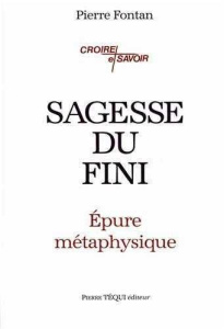 Sagesse du fini. Épure métaphysique - Fontan Pierre