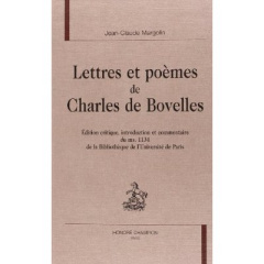LETTRES ET POEMES. - BOVELLES CHARLES DE
