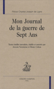 MON JOURNAL DE LA GUERRE DE SEPT ANS - LIGNE PRINCE DE