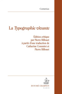 LA TYPOGRAPHIE VIVANTE - COMENIUS