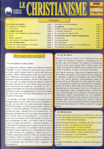 Le christianisme - Denis Jean-Pierre