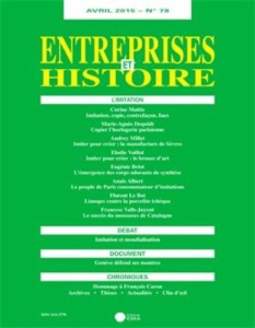 Entreprises et Histoire N° 78 : L'imitation - Fridenson Patrick