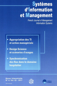 Systèmes d'Information et Management Volume 22 N° 4/2017 - Meissonnier Régis