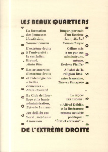 Agone N° 54, 2014 : Les beaux quartiers de l'extrême droite - Bouron Samuel ; Drouard Maïa