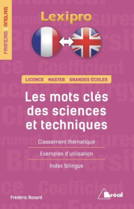 Les mots clés des sciences et techniques - Rosard Frédéric