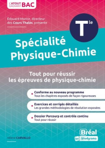 Spécialité physique-chimie Tle. Les outils du contrôle continu - Carvallo Hélène ; Morice Edouard
