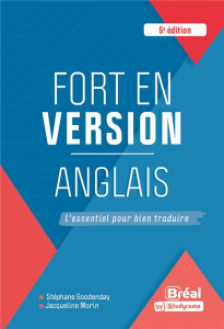 Fort en version Anglais. 5e édition - Goodenday Stéphane ; Morin Jacqueline