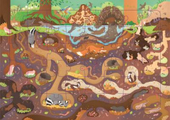 SOUS LA TERRE - PUZZLE - BERETTA SIMONA