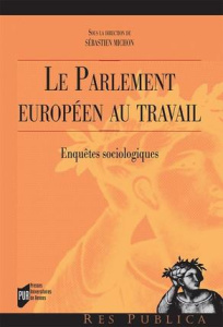 Le Parlement européen au travail. Enquêtes sociologiques - Michon Sébastien