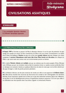 Civilisations asiatiques - Attiba Didier