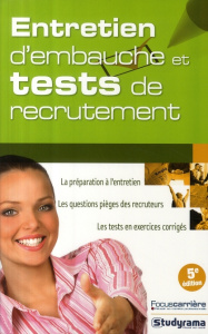 Entretien d'embauche et tests de recrutement. 5e édition - Duhamel Sabine