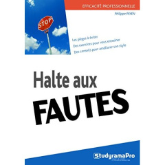 Halte aux fautes ! - Payen Philippe