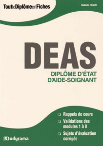 Diplôme d'Etat d'aide-soignant DEAS - Renou Nathalie