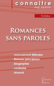Romances sans paroles. Fiche de lecture - Verlaine Paul
