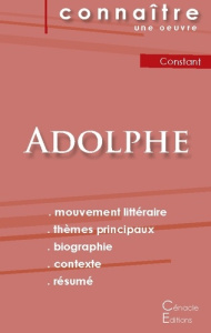 Adolphe. Fiche de lecture - Constant Benjamin