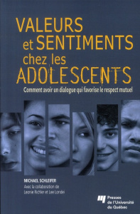 VALEURS ET SENTIMENTS CHEZ LES ADOLESCENTS - SCHLEIFER M