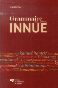 GRAMMAIRE DE LA LANGUE INNUE - DRAPEAU LYNN