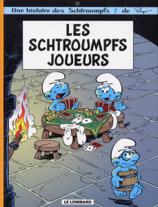 Les Schtroumpfs Tome 23 : Les Schtroumpfs joueurs - Parthoens Luc ; Culliford Thierry ; Borecki Ludowi