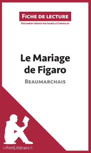 Le mariage de Figaro de Beaumarchais. Fiche de lecture - Consiglio Isabelle
