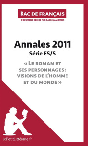 Bac français 2011 ES/S. Annales corrigées - Zoubir Sabrina