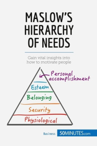 Maslow's Hierarchy of Needs . Understand the true foundations of human motivation - Pichère Pierre ; Cadiat Anne-Christine