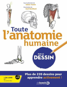 Toute l’anatomie humaine par le dessin - YAMIN/DEVILLARD