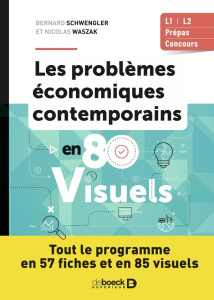 Les problèmes économiques contemporains en 80 visuels. L1, L2, Prépas, Concours - Schwengler Bernard ; Waszak Nicolas