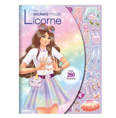 Mes stickers mode Licorne. Avec 260 stickers - LOTTY