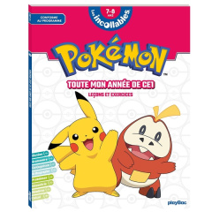 Toute mon année de CE1 Pokémon. Leçons et exercices - PLAYBAC EDITIONS