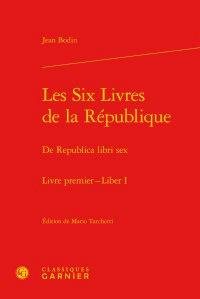 SIX LIVRES REPUBLIQUE REPUBLICA LIBRI SEX LIVRE PREMIER - LIBER I - BODIN JEAN