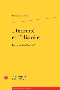 L INTIMITE L HISTOIRE - LECTURE GUEPARD - ORLANDO FRANCES