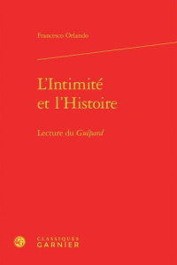 L INTIMITE L HISTOIRE - LECTURE GUEPARD - ORLANDO FRANCES