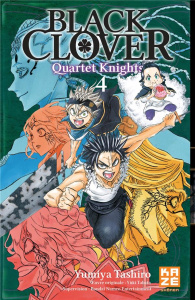 Black Clover - Quartet Knights Tome 4 - Tabata Yûki ; Tashiro Yumiya ; Leclerc Yohan