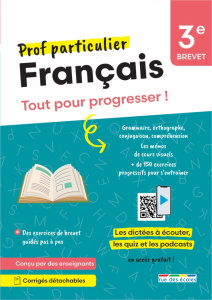 Français 3e Brevet. Tout pour progresser ! - Schuhmacher Mathilde