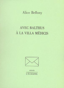 Avec Balthus à la Villa Médicis - Bellony Alice