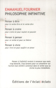 COFFRET PHILOSOPHIE INFINITIVE - FOURNIER EMMANUEL