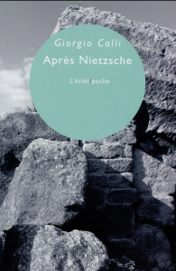 Après Nietzsche - Colli Giorgio ; Gabellone Pascal