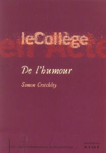 De l'humour - Critchley Simon ; Pinet Nicolas