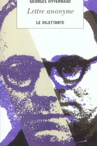 Lettre anonyme - Hyvernaud Georges