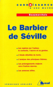 Beaumarchais, "Le barbier de Séville" - Anglard Véronique