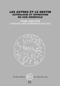 Extrême-Orient Extrême-Occident N° 35 : Les astres et le destin. Astrologie et divination en Asie or - Robert Jean-Noël ; Marsone Pierre