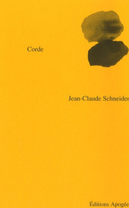 Corde - Schneider Jean-Claude