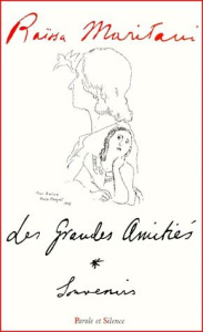 GRANDES AMITIES SOUVENIRS - MARITAIN J ET R