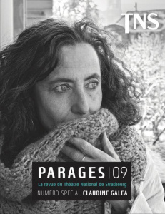 Parages N° 9, juin 2021 : Numéro spécial Claudine Galéa - Nordey Stanislas