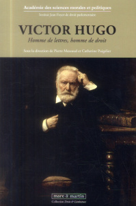 Victor Hugo. Homme de lettre, homme de droit - Puigelier Catherine ; Mazeaud Pierre