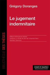 Le jugement indemnitaire - Doranges Grégory ; Jeuland Emmanuel