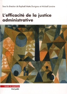 L'efficacité de la justice administrative. A la recherche d'une légitimité renouvelée - Matta-Duvignau Raphaël ; Lavaine Mickaël