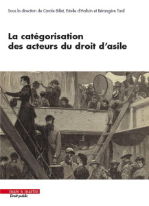 La catégorisation des acteurs du droit d'asile - Billet Carole ; Halluin Estelle d' ; Taxil Bérangè