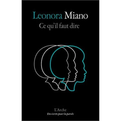 Ce qu'il faut dire - Miano Léonora
